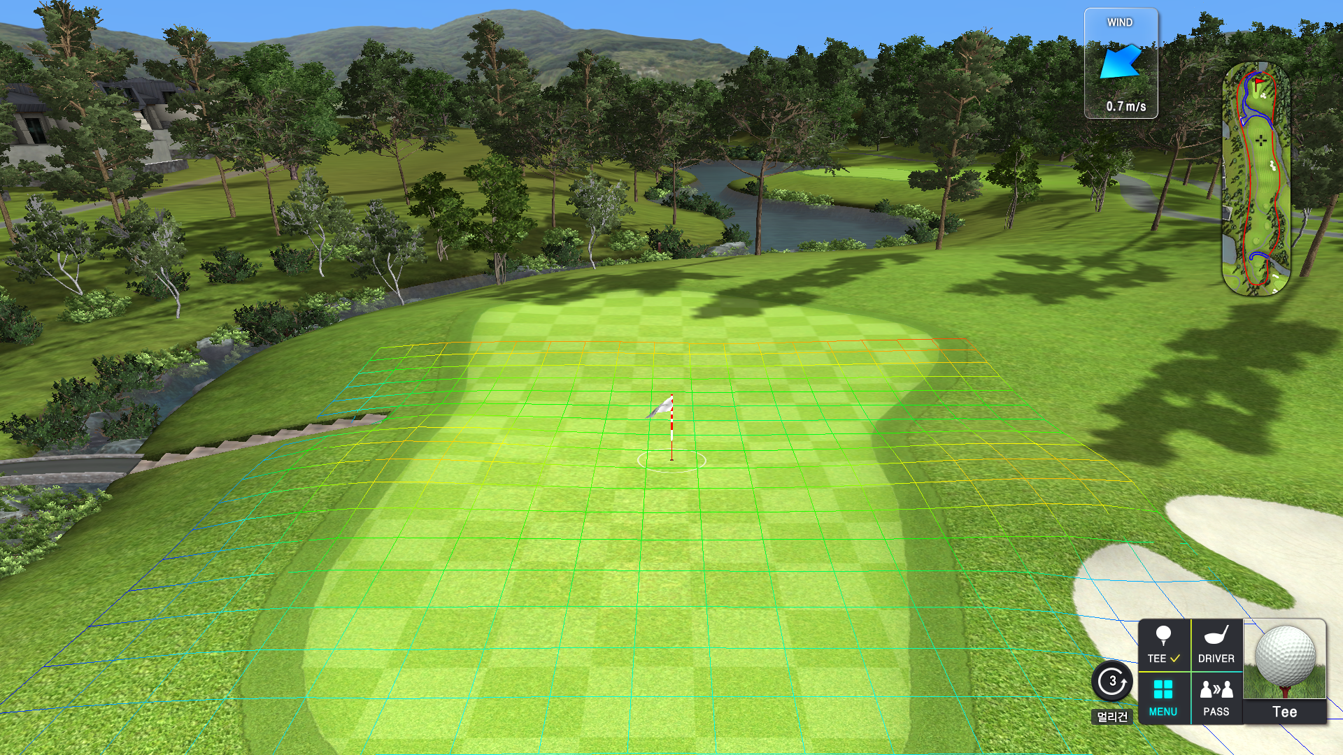 고화질 그래픽 화면 4