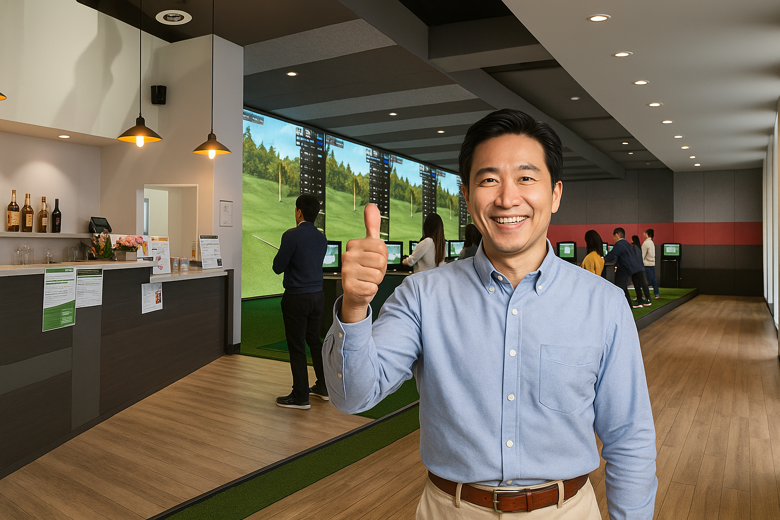 스크린골프 비전 2